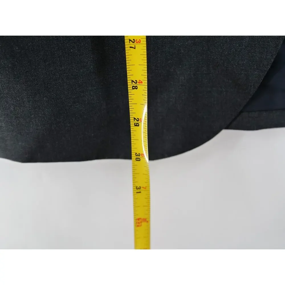 J Crew Ludlow Blazer Mens 36R Gray Wool Loro Piana Super 120s Italy